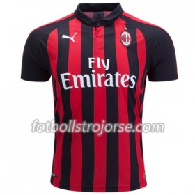AC Milan Matchtröjor Hemma Fotbollströja 2018-2019